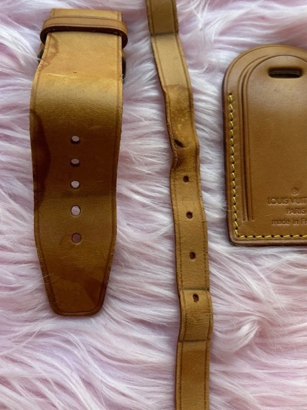 Louis Vuitton Luggage Tag & Poignet